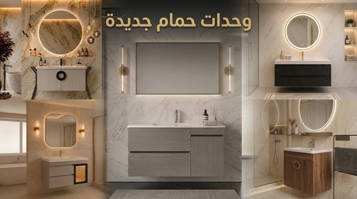وحدات حمام جديدة